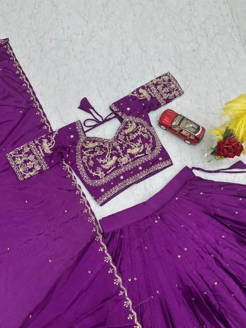 Tapi 322 chinon Bollywood lehenga choli market in Hyderabad